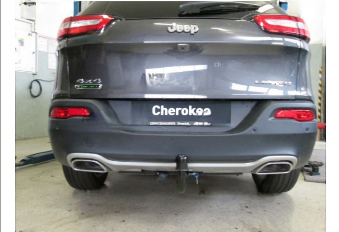 Carlig remorcare Jeep Cherokee KL dupa 2014 demontabil automat vertical marca Autohak [5]