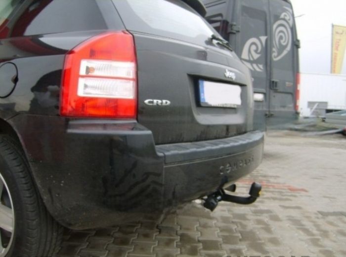 Carlig remorcare Jeep Compass MK 2006 - 2016 demontabil automat cu maneta marca Autohak [4]