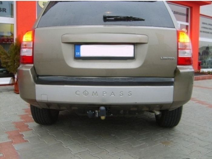 Carlig remorcare Jeep Compass MK 2006 - 2016 demontabil automat cu maneta marca Autohak [7]