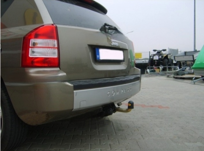 Carlig remorcare Jeep Compass MK 2006 - 2016 demontabil automat cu maneta marca Autohak [6]
