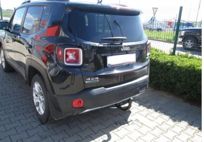 Carlig remorcare Jeep Renegade dupa 2014 demontabil automat vertical marca Autohak [13]