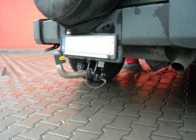 Carlig remorcare Jeep Wrangler JK 2006 - 2017 demontabil automat cu maneta marca Autohak [3]