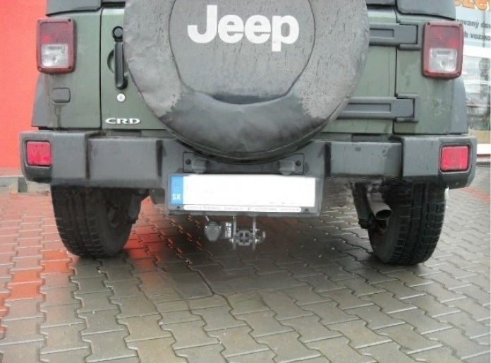 Carlig remorcare Jeep Wrangler JK 2006 - 2017 demontabil automat cu maneta marca Autohak [2]
