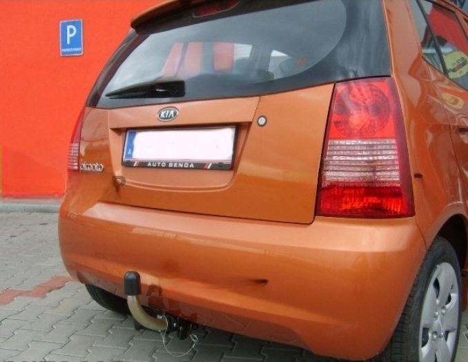 Carlig remorcare Kia Picanto 2003 - 2011 demontabil automat cu maneta marca Autohak [4]