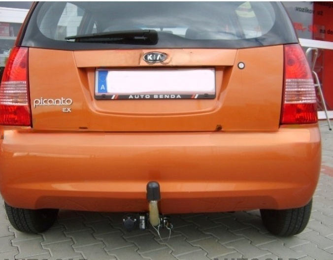Carlig remorcare Kia Picanto 2003 - 2011 demontabil automat cu maneta marca Autohak [5]