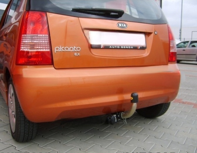 Carlig remorcare Kia Picanto 2003 - 2011 demontabil automat cu maneta marca Autohak [3]