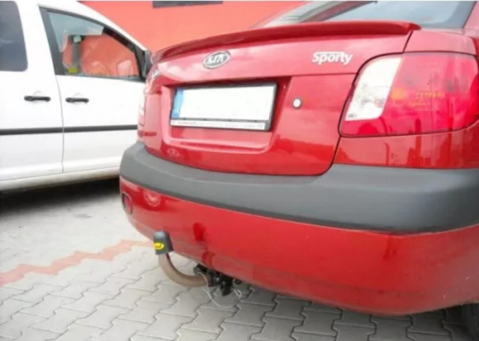 Carlig remorcare Kia Rio 4 usi 2005 - 2011 demontabil cu maneta [4]