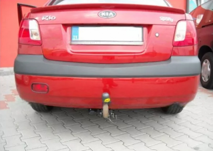 Carlig remorcare Kia Rio 4 usi 2005 - 2011 demontabil cu maneta [2]