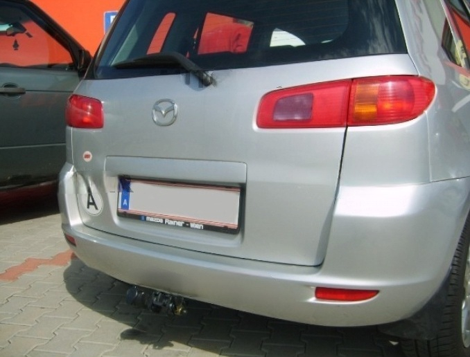 Carlig remorcare Mazda 2 2003 - 2007 demontabil automat cu maneta marca Autohak [3]