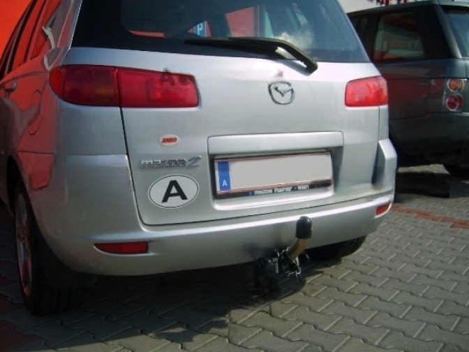 Carlig remorcare Mazda 2 2003 - 2007 demontabil automat cu maneta marca Autohak [6]