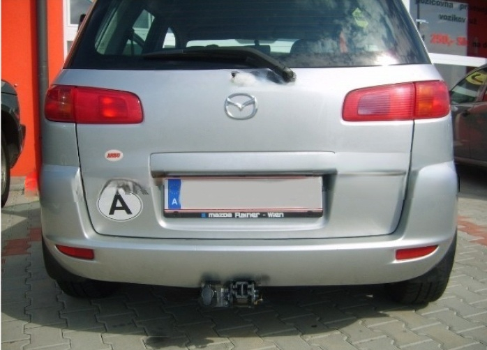 Carlig remorcare Mazda 2 2003 - 2007 demontabil automat cu maneta marca Autohak [2]