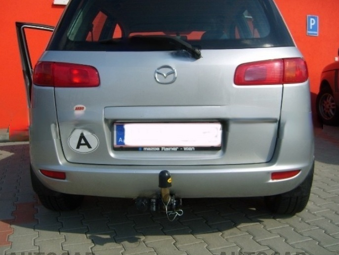 Carlig remorcare Mazda 2 2003 - 2007 demontabil automat cu maneta marca Autohak [5]
