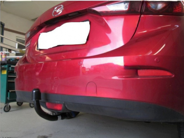 Carlig remorcare Mazda 3 sedan 2013 - 2018 demontabil automat vertical marca Autohak [16]