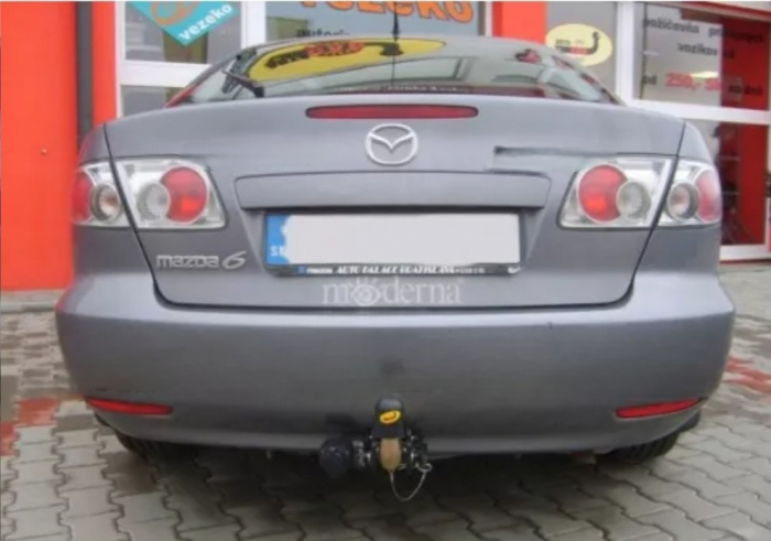 Carlig remorcare Mazda 6 4/5 usi 2002 - 2008 demontabil automat cu maneta [7]