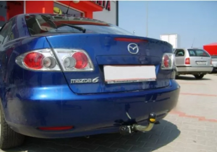 Carlig remorcare Mazda 6 4/5 usi 2002 - 2008 demontabil automat cu maneta [2]