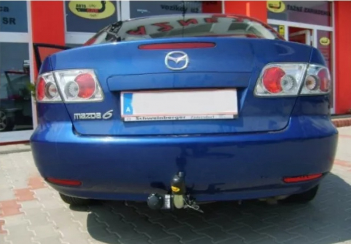 Carlig remorcare Mazda 6 4/5 usi 2002 - 2008 demontabil automat cu maneta [3]