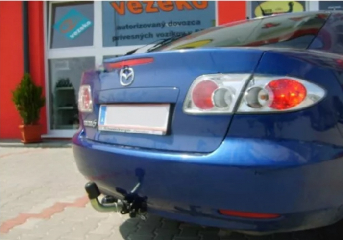 Carlig remorcare Mazda 6 4/5 usi 2002 - 2008 demontabil automat cu maneta [4]