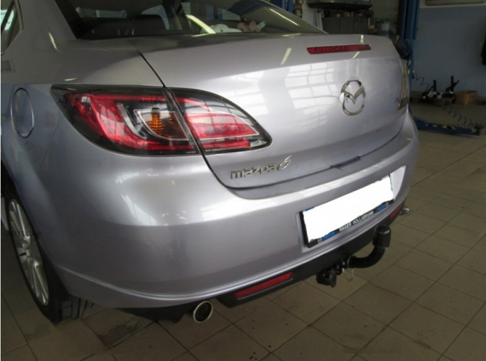 Carlig remorcare Mazda 6 4/5 usi 2008 - 2012 demontabil automat cu maneta marca Autohak [5]