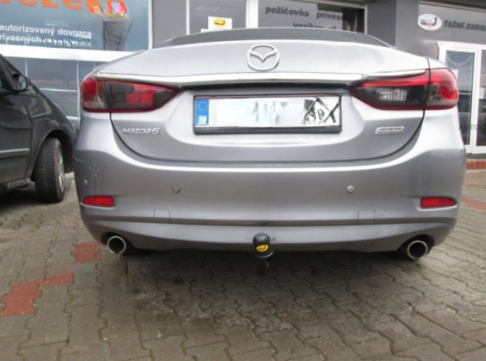 Carlig remorcare Mazda 6 4/5 usi dupa 2013 demontabil automat vertical marca Autohak [6]