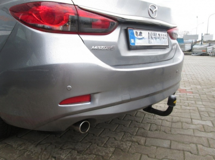 Carlig remorcare Mazda 6 4/5 usi dupa 2013 demontabil automat vertical marca Autohak [4]