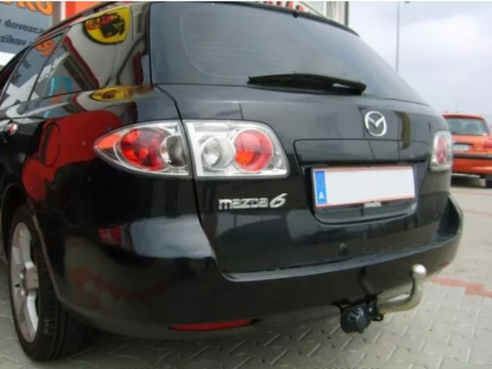 Carlig remorcare Mazda 6 combi 2002 - 2008 demontabil automat cu maneta [2]