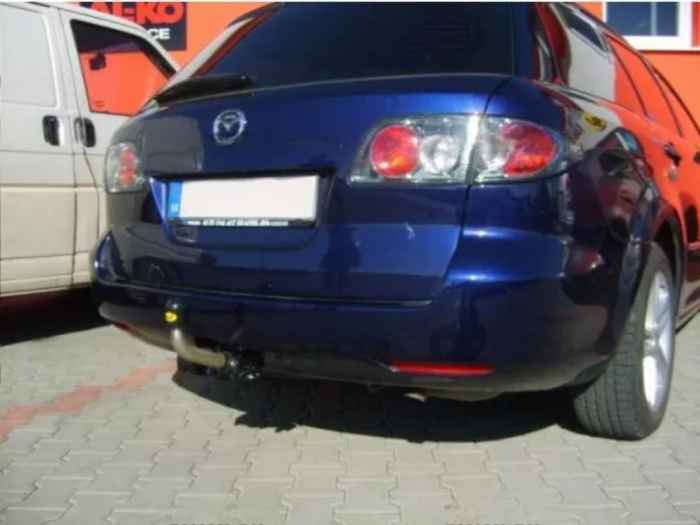 Carlig remorcare Mazda 6 combi 2002 - 2008 demontabil automat cu maneta [8]