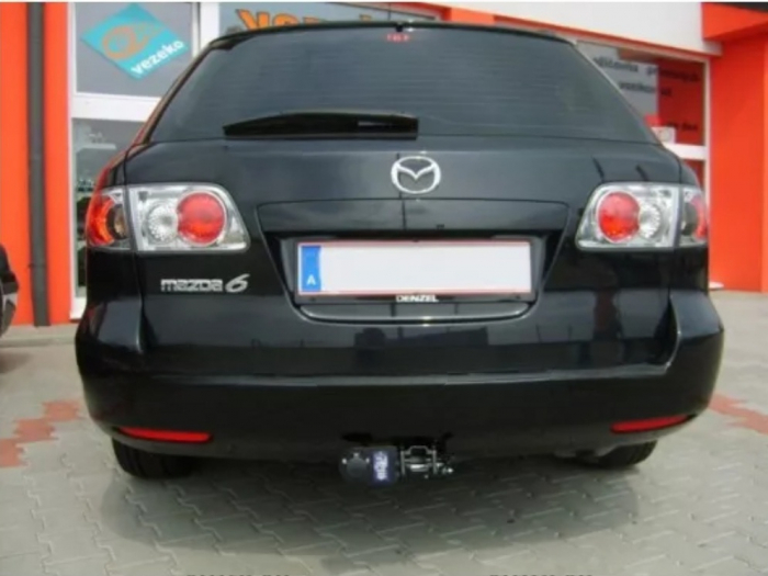 Carlig remorcare Mazda 6 combi 2002 - 2008 demontabil automat cu maneta [9]