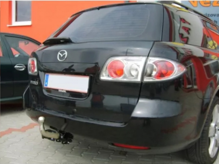 Carlig remorcare Mazda 6 combi 2002 - 2008 demontabil automat cu maneta [4]