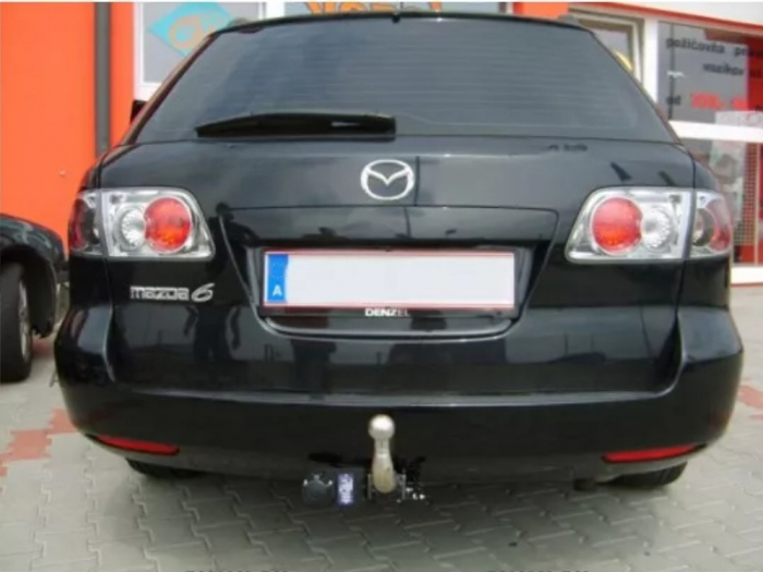 Carlig remorcare Mazda 6 combi 2002 - 2008 demontabil automat cu maneta [3]
