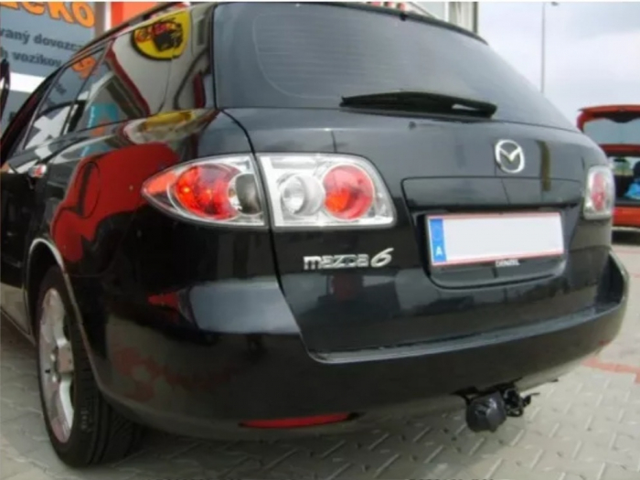 Carlig remorcare Mazda 6 combi 2002 - 2008 demontabil automat cu maneta [5]