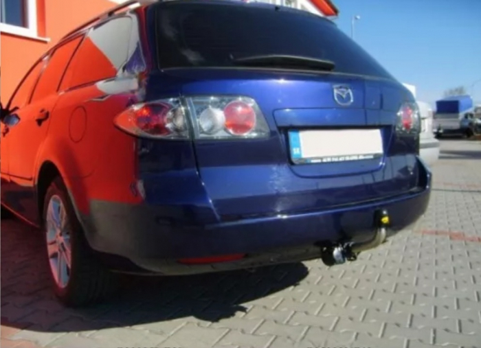Carlig remorcare Mazda 6 combi 2002 - 2008 demontabil automat cu maneta [6]