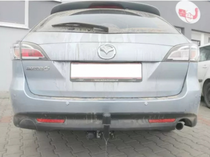 Carlig remorcare Mazda 6 combi 2008 - 2012 demontabil automat vertical [2]