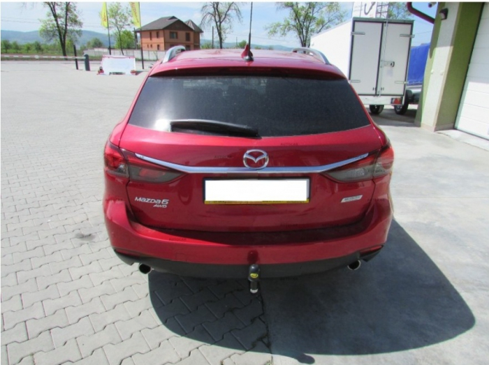 Carlig remorcare Mazda 6 combi dupa 2013 demontabil automat vertical marca Autohak [8]