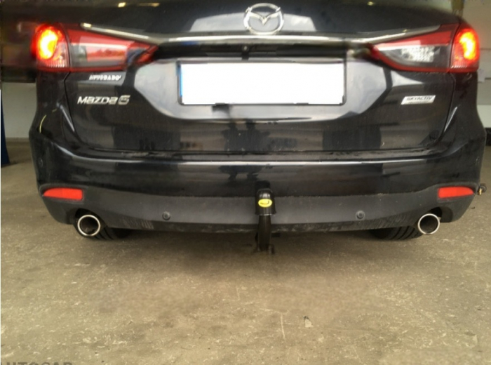 Carlig remorcare Mazda 6 combi dupa 2013 demontabil automat vertical marca Autohak [4]
