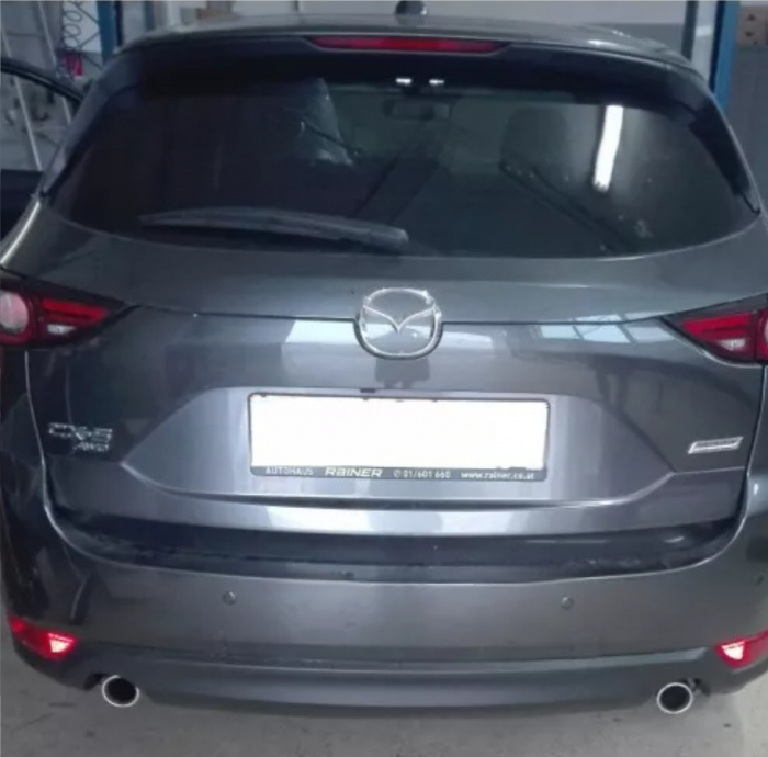Carlig remorcare Mazda CX5 dupa 2017 demontabil automat vertical marca Autohak [7]