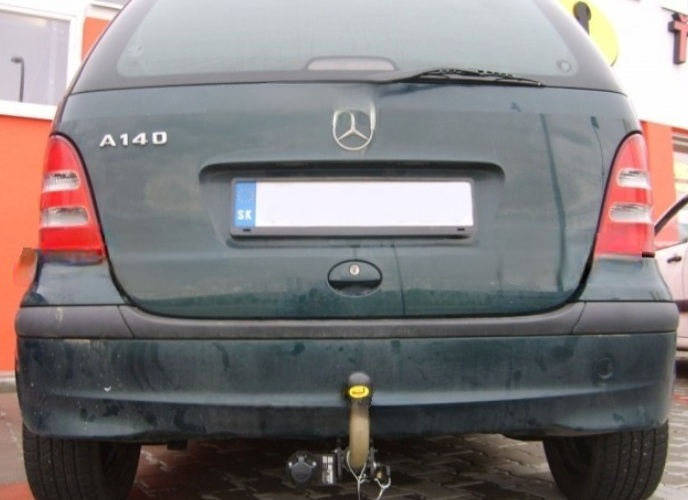 Carlig remorcare Mercedes A Class (W168) 1994 - 2004 demontabil automat cu maneta marca Autohak [4]