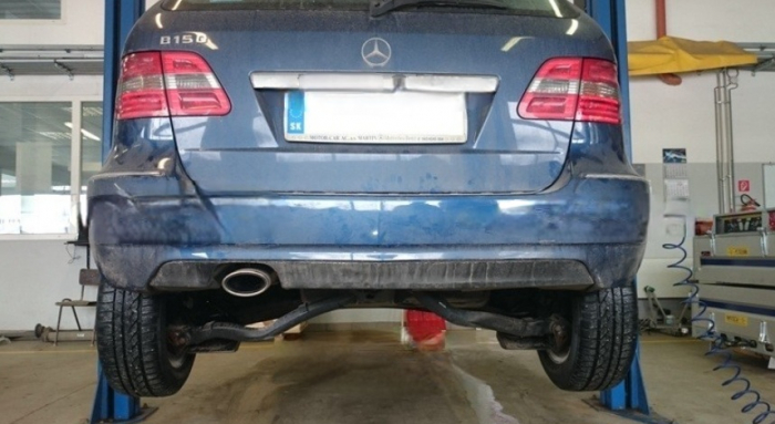 Carlig remorcare Mercedes B Class (W245) 2005 - 2011 demontabil automat vertical marca Autohak [9]