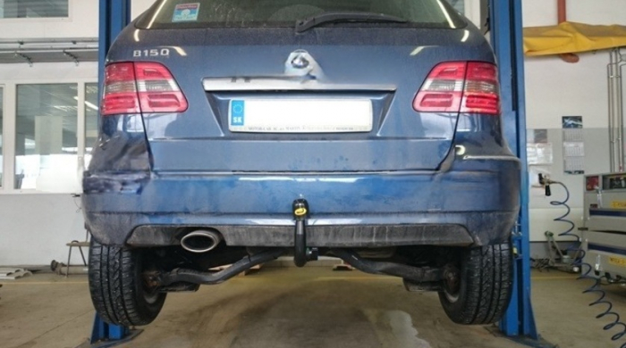 Carlig remorcare Mercedes B Class (W245) 2005 - 2011 demontabil automat vertical marca Autohak [7]