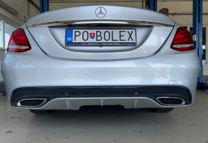 Carlig remorcare Mercedes C Class (W205) 2014 - 2021 demontabil automat vertical marca Autohak [7]