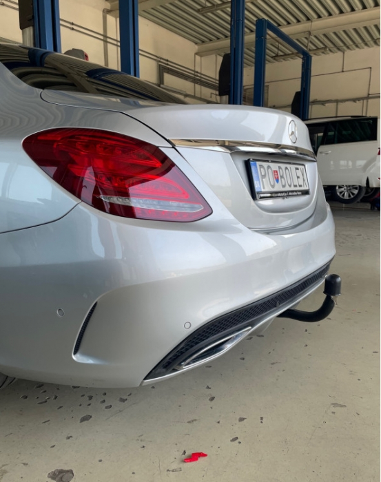 Carlig remorcare Mercedes C Class (W205) 2014 - 2021 demontabil automat vertical marca Autohak [11]
