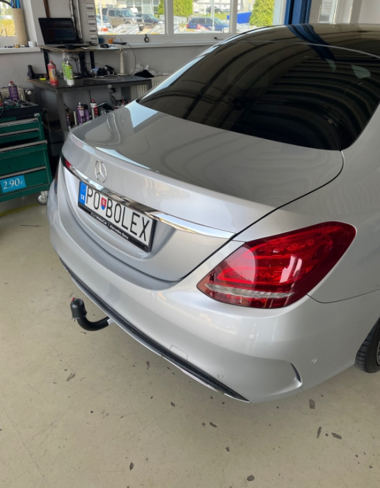 Carlig remorcare Mercedes C Class (W205) 2014 - 2021 demontabil automat vertical marca Autohak [12]
