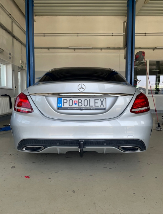Carlig remorcare Mercedes C Class (W205) 2014 - 2021 demontabil automat vertical marca Autohak [13]