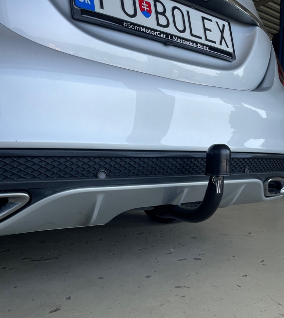 Carlig remorcare Mercedes C Class (W205) 2014 - 2021 demontabil automat vertical marca Autohak [9]