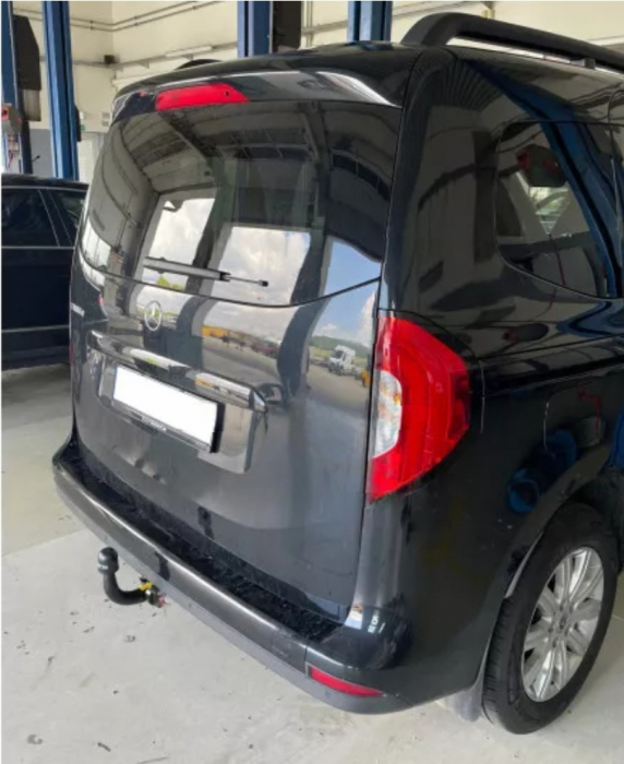 Carlig remorcare Mercedes Clasa T van 05/2022 - prezent demontabil orizontal [3]