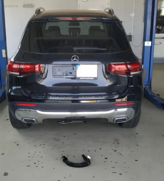 Carlig remorcare Mercedes GLB suv 2019 - prezent demontabil automat vertical [7]