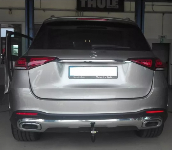 Carlig remorcare Mercedes GLE dupa 2018 demontabil automat vertical marca Autohak [4]