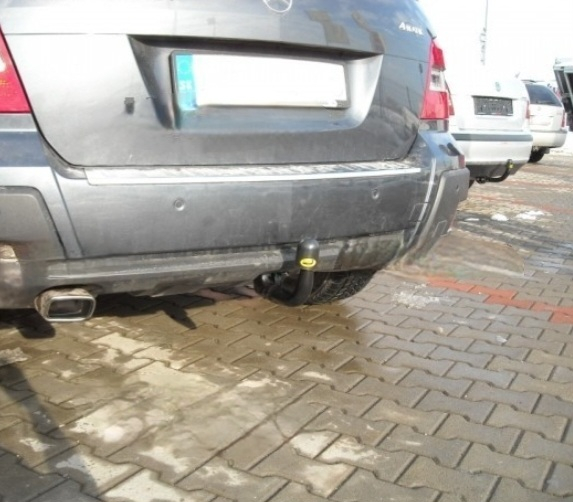 Carlig remorcare Mercedes GLK dupa 2008 demontabil automat vertical marca Autohak [12]