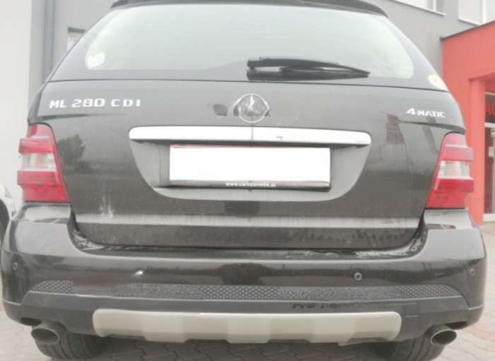 Carlig remorcare Mercedes M Class ML (W164) 2005 - 2011 demontabil automat vertical marca Autohak [6]