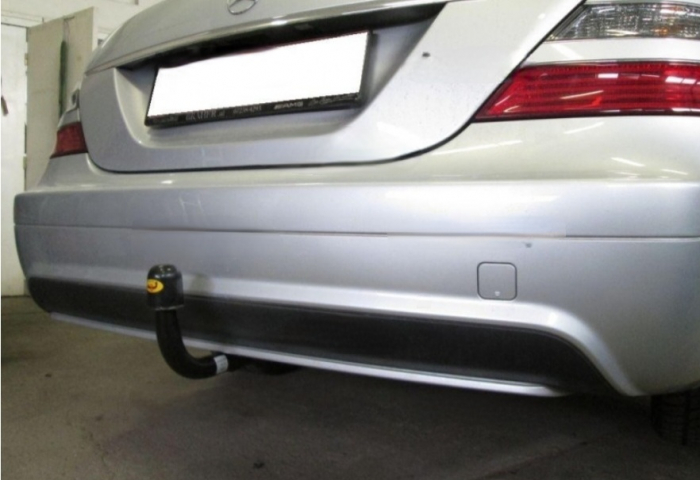 Carlig remorcare Mercedes S Class (W221) 2005 - 2013 demontabil automat vertical marca Autohak [7]
