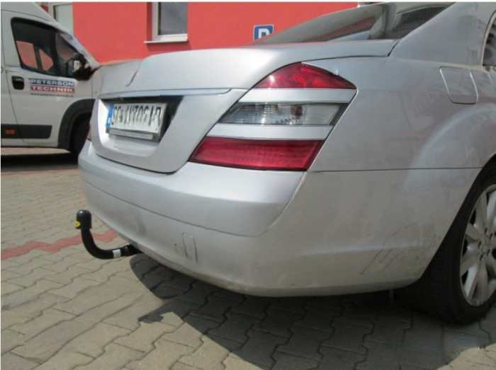 Carlig remorcare Mercedes S Class (W221) 2005 - 2013 demontabil automat vertical marca Autohak [11]